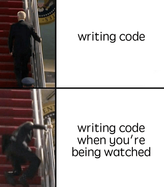 The Programmer's Performance Anxiety