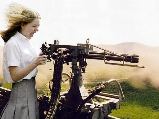 Machine Gun Girl