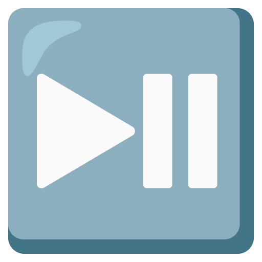 Play or pause button
