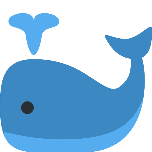 Spouting whale