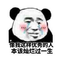 像我这样优秀的人,本该灿烂过一生