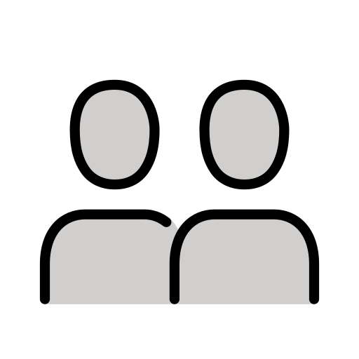 Busts in silhouette