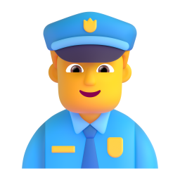 Man police officer