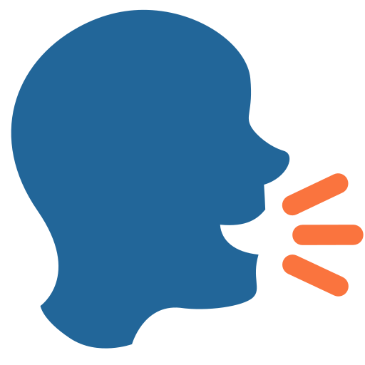 Speaking head