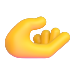 Palm up hand
