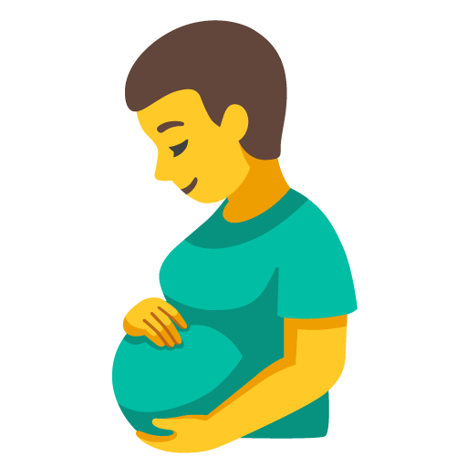 Pregnant man