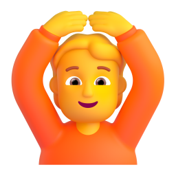 Person gesturing OK