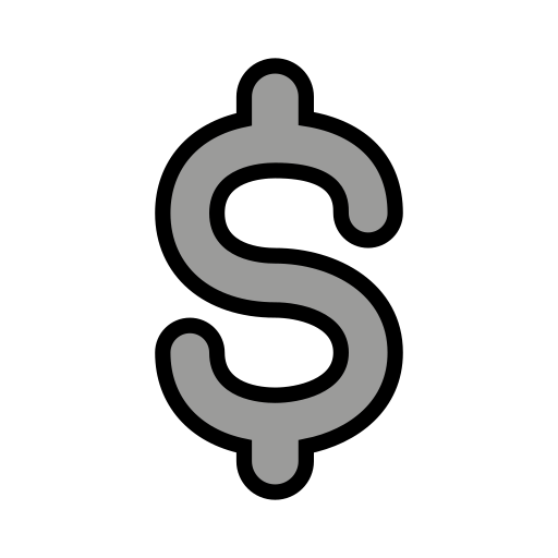 Heavy dollar sign