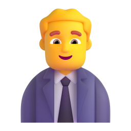Man office worker