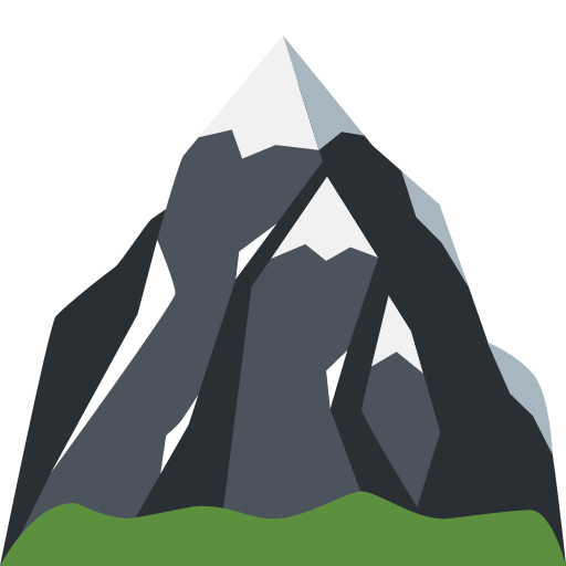 Snow-capped mountain
