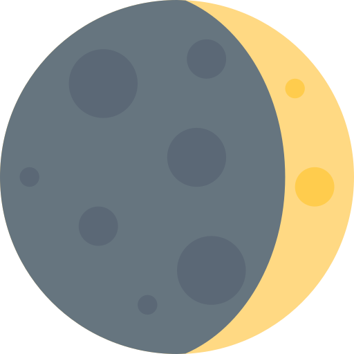 Waxing crescent moon