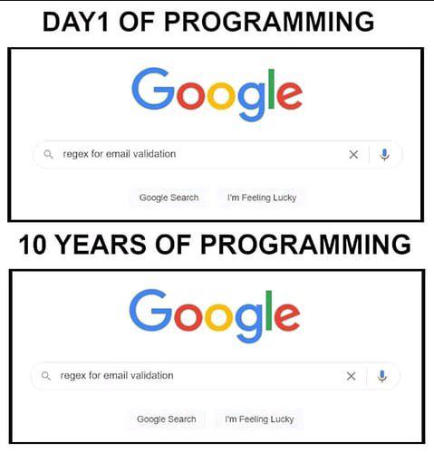 Senior And Junior: The Great Regex Equalizer
