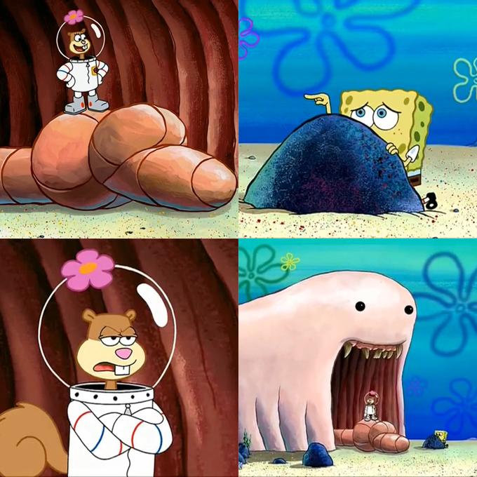Sandy, that's not the worm
