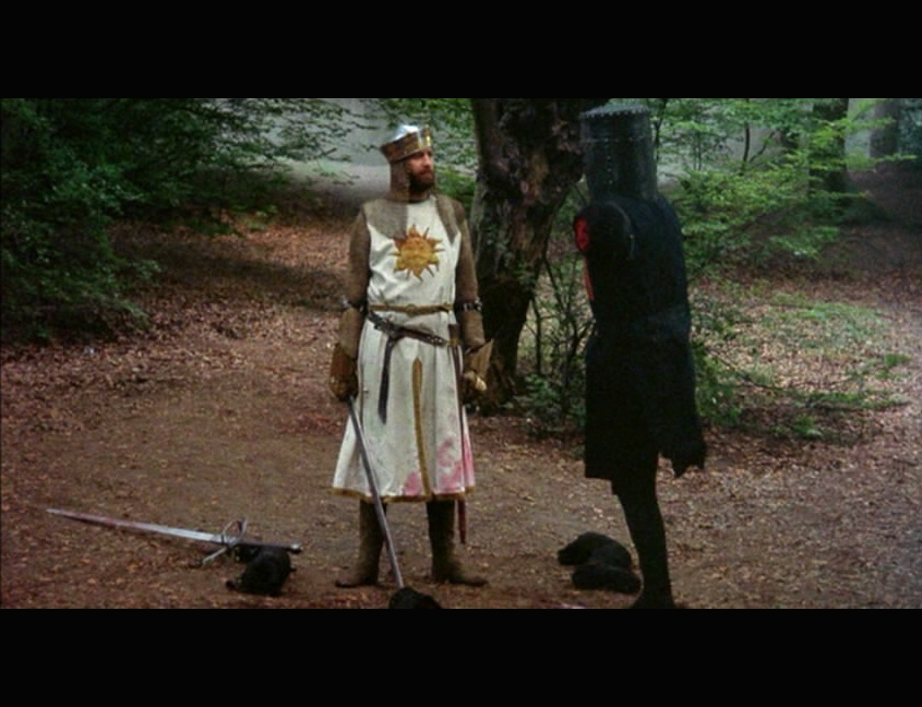 'Tis but a scratch (Monty Python)