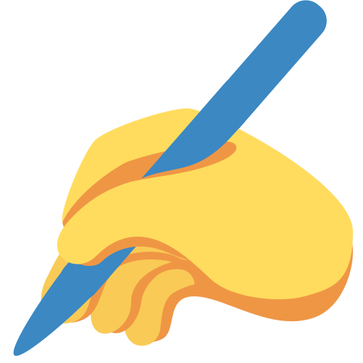 Writing hand