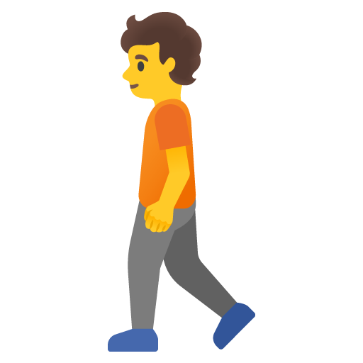 Person walking