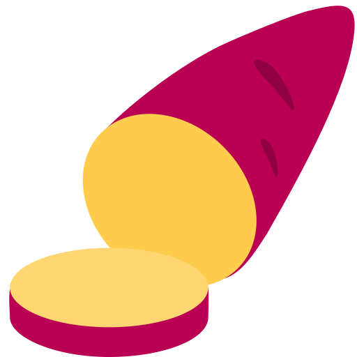 Roasted sweet potato