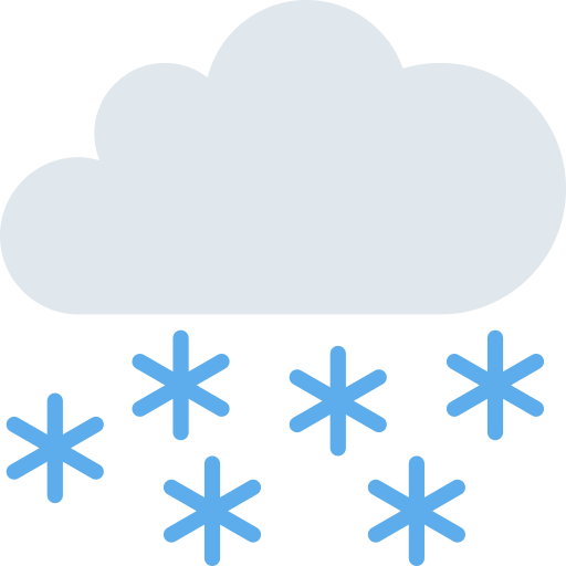 Cloud with snow