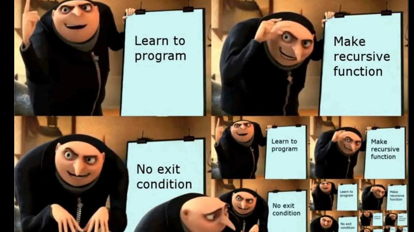 Don't forget to break your loops