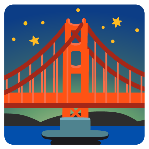 Bridge at night