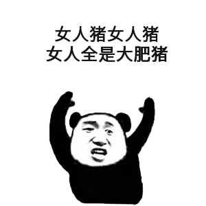 女人猪、女人猪、女人全是大肥猪