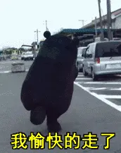 我愉快的走了(熊本熊)