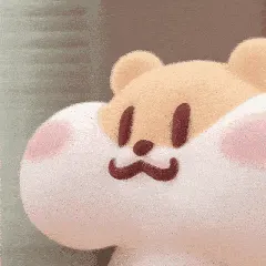 会动的3d奶茶鼠表情包