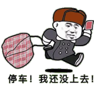 停车!我还没上去