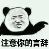 注意你的言辞