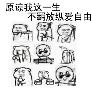 原谅我这一生不羁放纵爱自由