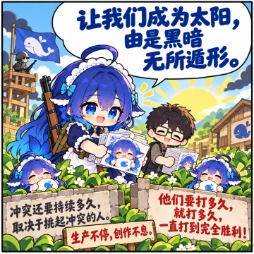 鼓励生产和武装保卫并举，保卫大肥鱼