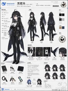 DeepSeek娘表情包