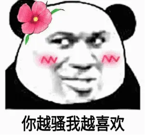 你越骚我越喜欢。