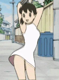 静香跳舞扭胯蹦迪gif