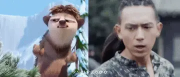 二次元李现gif动图