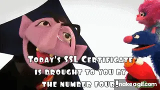 Sesame Street Layer Certificate