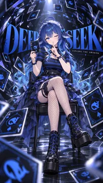 DEEPSEEK·未见的牌局海报