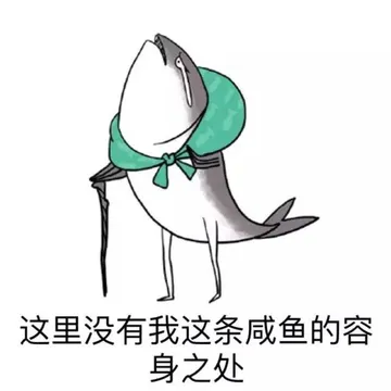 这里没有我这条咸鱼的容身之处