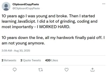 Time And JavaScript Wait For No Developer