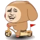 大耳朵骑自行车