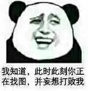 我知道，此时此刻你正在找图，并妄想打败我