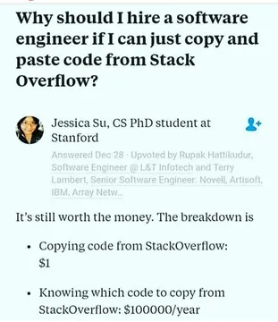 Why programmers are getting paid.