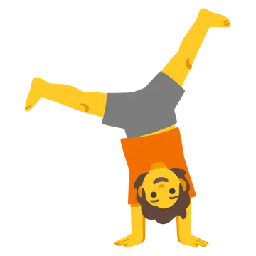 Person cartwheeling