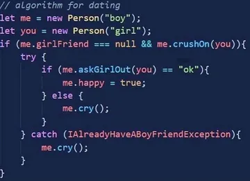I'm learning programming in codecademy, this code hits home...