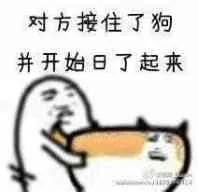 对方接住了狗.并开始日了起来!