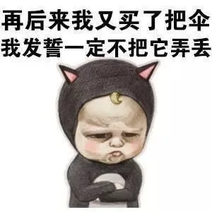 再后来我又买了把伞我发誓一定不把它弄丢