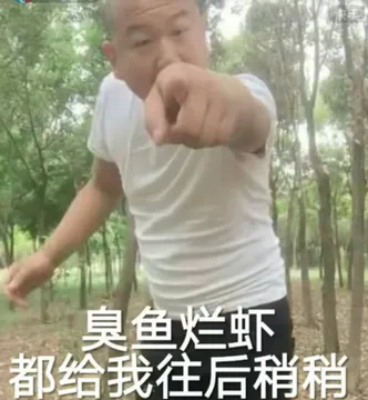 臭鱼烂虾都给我往后稍稍（快手睾哥 giao哥） - 斗图表情包原图精选-2018-7-1