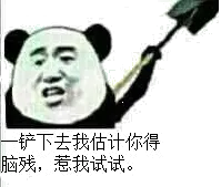 一铲下去我估计你得脑残.惹我试试!
