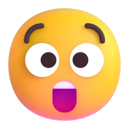 Astonished face