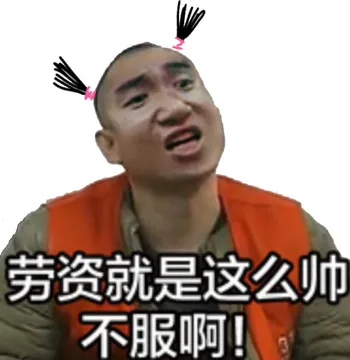 劳资就是这么帅，不服啊!